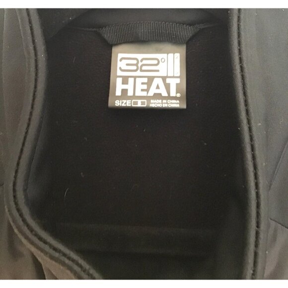 32 DEGREE HEAT- WOMENS BLACK ZIP-UP CLOSURE POCKETS SWEAATER JACKET SIZE SMALL - Picture 3 of 7